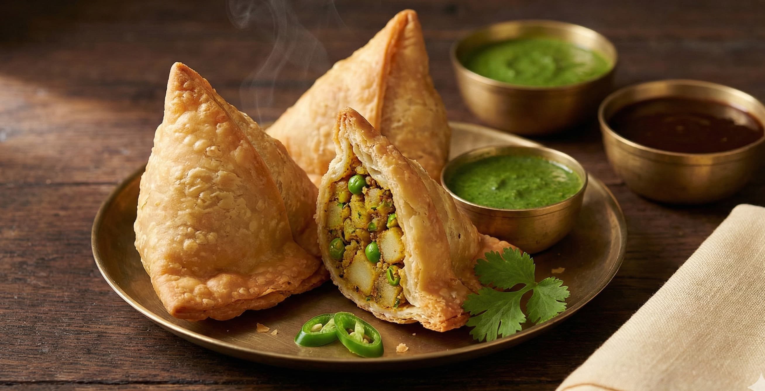 Vegetable Samosa (6pc)